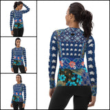 Dahlia Lama Fashion Rashguard Top Rashguard - Thathoodyshop