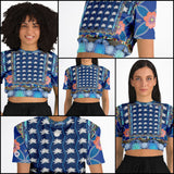 Dahlia Lama Cropped Sweater Cropped Sweater - Thathoodyshop
