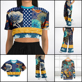 Remembering Divinity Crop Sweater Cropped Sweater - Thathoodyshop
