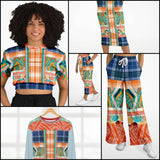 Billie Jean Cropped Sweater Cropped Short Sleeve Sweater - Thathoodyshop