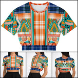 Billie Jean Cropped Sweater Cropped Short Sleeve Sweater - Thathoodyshop