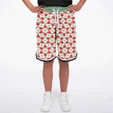 Tokyo Sunset Basketball Shorts Basketball Short Rib - AOP - Thathoodyshop