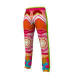 Abstract Cabbage Rose Unisex Track Pants Mens Tracksuit Trousers - Thathoodyshop