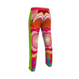 Abstract Cabbage Rose Unisex Track Pants Mens Tracksuit Trousers - Thathoodyshop