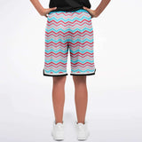 South Beach Basketball Shorts Basketball Short Rib - AOP - Thathoodyshop