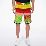 Rainbow-Tastic Basketball Shorts Basketball Short Rib - AOP - Thathoodyshop