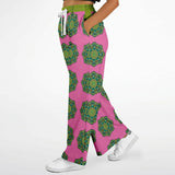 Jambalaya Pink Stretchy Phat Bellbottoms Bellbottoms - Thathoodyshop