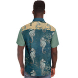 Bon Voyage S/S Button Down Shirt Short Sleeve Button Down Shirt - AOP - Thathoodyshop