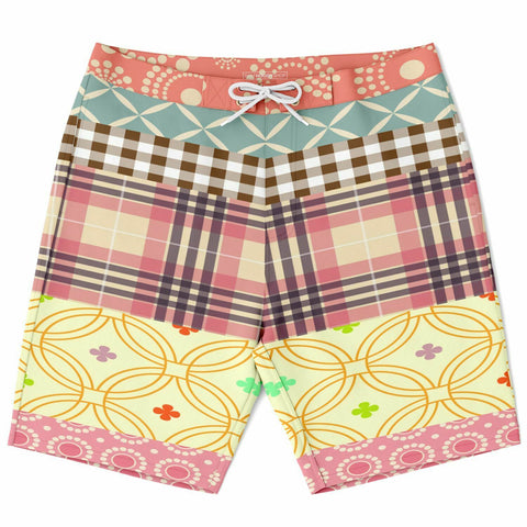 Kaleidoscope Board Shorts Board Shorts - AOP - Thathoodyshop
