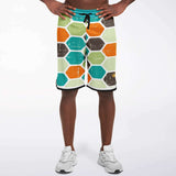 My Geo Life Basketball Shorts Basketball Short Rib - AOP - Thathoodyshop