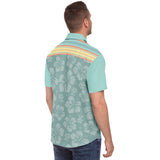 Tallahassee S/S Button Down Shirt Short Sleeve Button Down Shirt - AOP - Thathoodyshop