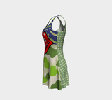 Star Spangled III Dress Flare Dress - Thathoodyshop