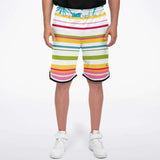 Hawaiian Tropic Basketball Shorts Basketball Short Rib - AOP - Thathoodyshop