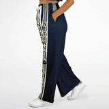 Nittany Lion Blue Fleece Flare Leg Joggers Bellbottoms - Thathoodyshop
