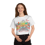 I Love REIKI Cropped T-Shirt T-Shirt - Thathoodyshop