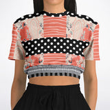 Mint Julep Black Cropped Sweater Cropped Short Sleeve Sweater - Thathoodyshop