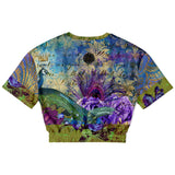 Purple Fusion Cropped Sweater Cropped Sweater - Thathoodyshop