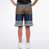 Tavira Mirabella Basketball Shorts Basketball Short Rib - AOP - Thathoodyshop