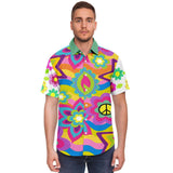 Glory Days S/S Button Down Shirt Short Sleeve Button Down Shirt - AOP - Thathoodyshop