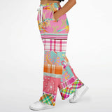 Pink Calypso Flare Leg Joggers Flare Joggers - Thathoodyshop