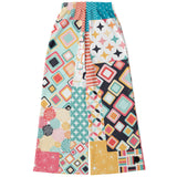 Old Miami Geometric Trefoil Bellbottoms Bellbottoms - Thathoodyshop