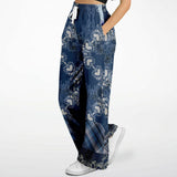 Blue Mystic Flare Leg Joggers Flare Joggers - Thathoodyshop