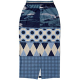 Blueberry Hill Pocket Maxi Skirt Long Pocket Skirt - Thathoodyshop
