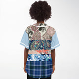 Dolores Park Paisley Button Front Jersey Baseball Jersey - Thathoodyshop