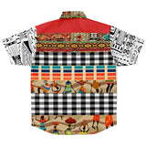 Africa Bombastic Button Down Shirt Short Sleeve Button Down Shirt - Thathoodyshop