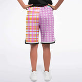 Pink Passion Basketball Shorts Basketball Short Rib - AOP - Thathoodyshop