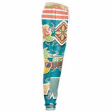 Surf's Up Kowabunga Stretch Poly Joggers Joggers - Thathoodyshop
