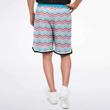 South Beach Basketball Shorts Basketball Short Rib - AOP - Thathoodyshop
