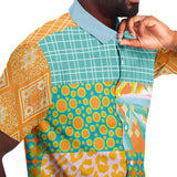 South Beach S/S Button Down Shirt Short Sleeve Button Down Shirt - AOP - Thathoodyshop