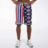 Long Live the Queen Basketball Shorts Basketball Short Rib - AOP - Thathoodyshop