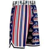 Long Live the Queen Basketball Shorts Basketball Short Rib - AOP - Thathoodyshop