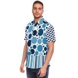 Oceans 20 S/S Button Down Shirt Short Sleeve Button Down Shirt - AOP - Thathoodyshop