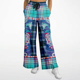 Cerulean Paisley Stretchy Phat Bellbottoms Bellbottoms - Thathoodyshop