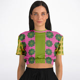 Jambalaya Cropped Sweater Cropped Short Sleeve Sweater - Thathoodyshop