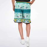 Lemon Zest Unisex Basketball Shorts Basketball Shorts - Thathoodyshop