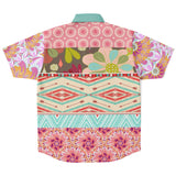 Summer of Love S/S Button Down Shirt Short Sleeve Button Down Shirt - AOP - Thathoodyshop
