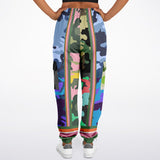 THS Snake Bite Camo Patchwork Cargo Sweats Cargo Joggers - Thathoodyshop