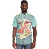 Tallahassee S/S Button Down Shirt Short Sleeve Button Down Shirt - AOP - Thathoodyshop