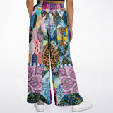 Juxtapose Patchwork Quilt Stretchy Phat Bellbottoms Bellbottoms - Thathoodyshop