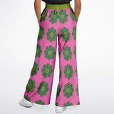 Jambalaya Pink Stretchy Phat Bellbottoms Bellbottoms - Thathoodyshop