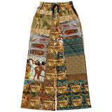 Mother Lode African Print SW Stretchy Phat Bellbottoms Flare Leg Joggers - Thathoodyshop
