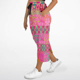 Gypsy Beat Pink Floral Patchwork Long Pocket Skirt Long Pocket Skirt - Thathoodyshop