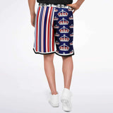 Long Live the Queen Basketball Shorts Basketball Short Rib - AOP - Thathoodyshop