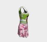 Green Apple Leopard II Dress Flare Dress - Thathoodyshop