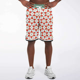 Tokyo Sunset Basketball Shorts Basketball Short Rib - AOP - Thathoodyshop