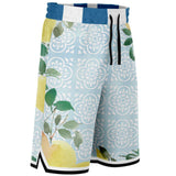 Lemony-Fresh Basketball Shorts Basketball Short Rib - AOP - Thathoodyshop